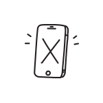 No screen